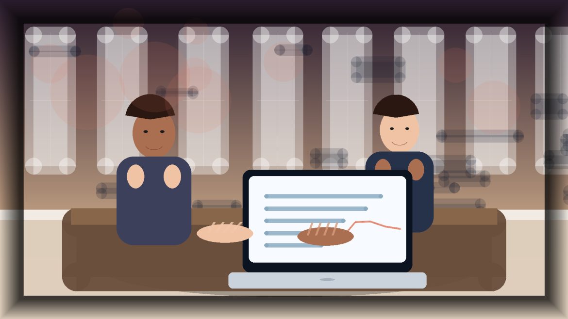 Imagem humanizada relacionada a Sites corporativos
