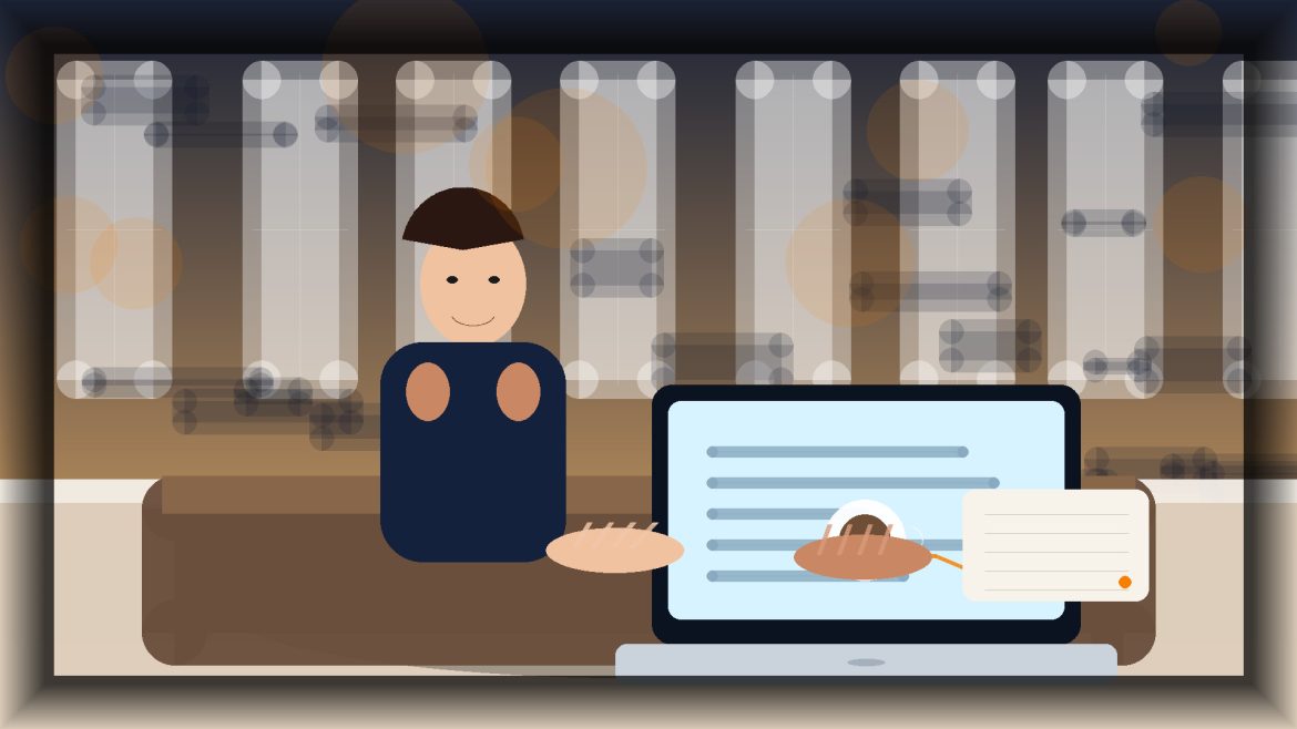 Imagem humanizada relacionada a Sites corporativos