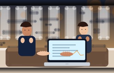 Imagem humanizada relacionada a Sites corporativos