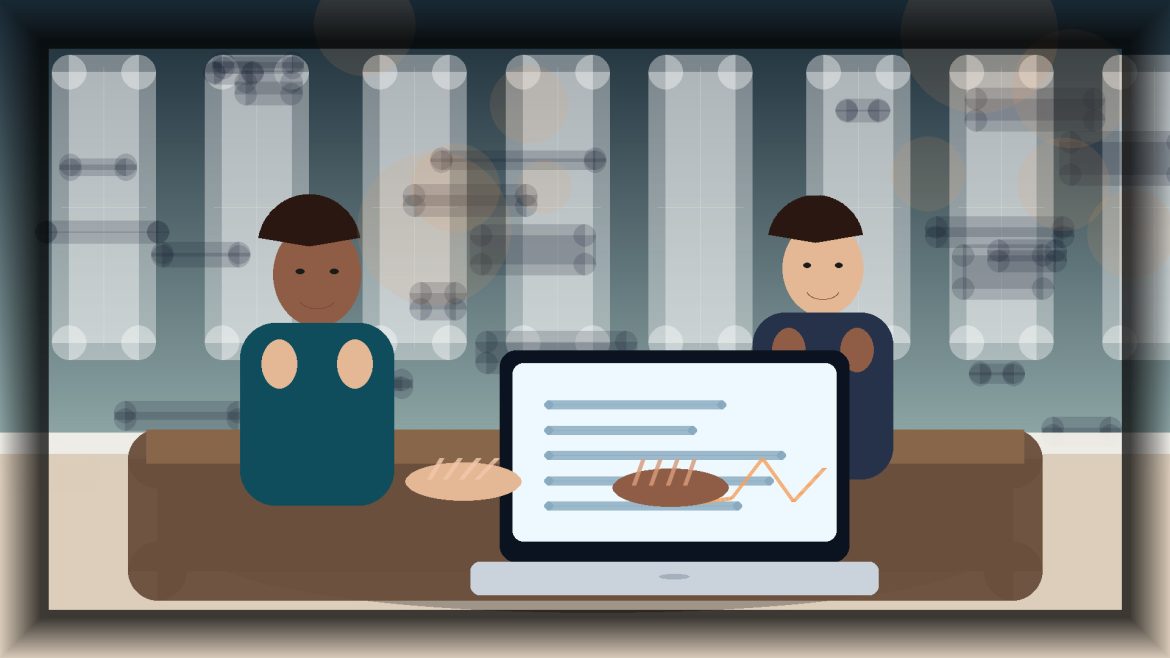 Imagem humanizada relacionada a Sites corporativos